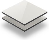 Alupanel ivoor 3 mm RAL 1015 - 80x70cm