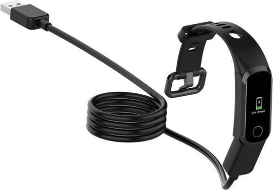 Foto: Oplader geschikt voor huawei band 4 oplader laadkabel siliconen horlogebandje polsbandje bandjes nu polsband