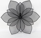 Figuur bloem 40x35cm ijzer