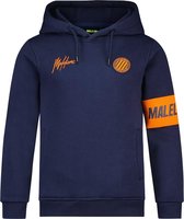 Malelions Junior Sport Captain Hoodie - Navy/Orange - 12 | 152