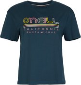 O'Neill T-Shirt Women All Year Ss T-Shirt Donkergroen Xs - Donkergroen 100% Eco-Katoen Round Neck