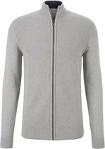 Tom Tailor gebreid vest Grijs-L