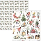 Scrapbookpapier - Ultimate scrap christmas collection nr. 66