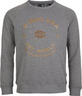 O'Neill Sweatshirts Men Americana Crew Sweatshirt Mareine Melee S - Mareine Melee 65% Katoen, 35% Gerecycled Polyester