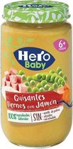 Babyvoeding Hero Ham Doperwten (235 gr)