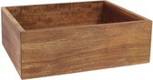 Houder Hout Vierkant (32,5 x 26,5 x 11 cm)