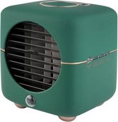 Lichte bladloze spray Aromatherapie Massage Sport Mini Airconditioner Ventilator Koeler Vierkante ventilator Groen