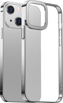 iPhone 13 Hoesje - BASEUS Metallic - Zilver