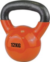 Urban Fitness Kettlebell 12 Kg Staal/vinyl Zwart/oranje