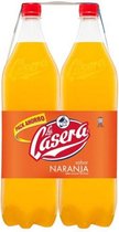 Verfrissend drankje La Casera Oranje (2 x 1,5 L)