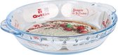 Serveerschaal Quttin Glas Rond (925 cc)