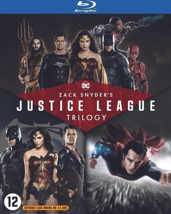 Foto: Zack snyder s justice league trilogy blu ray 