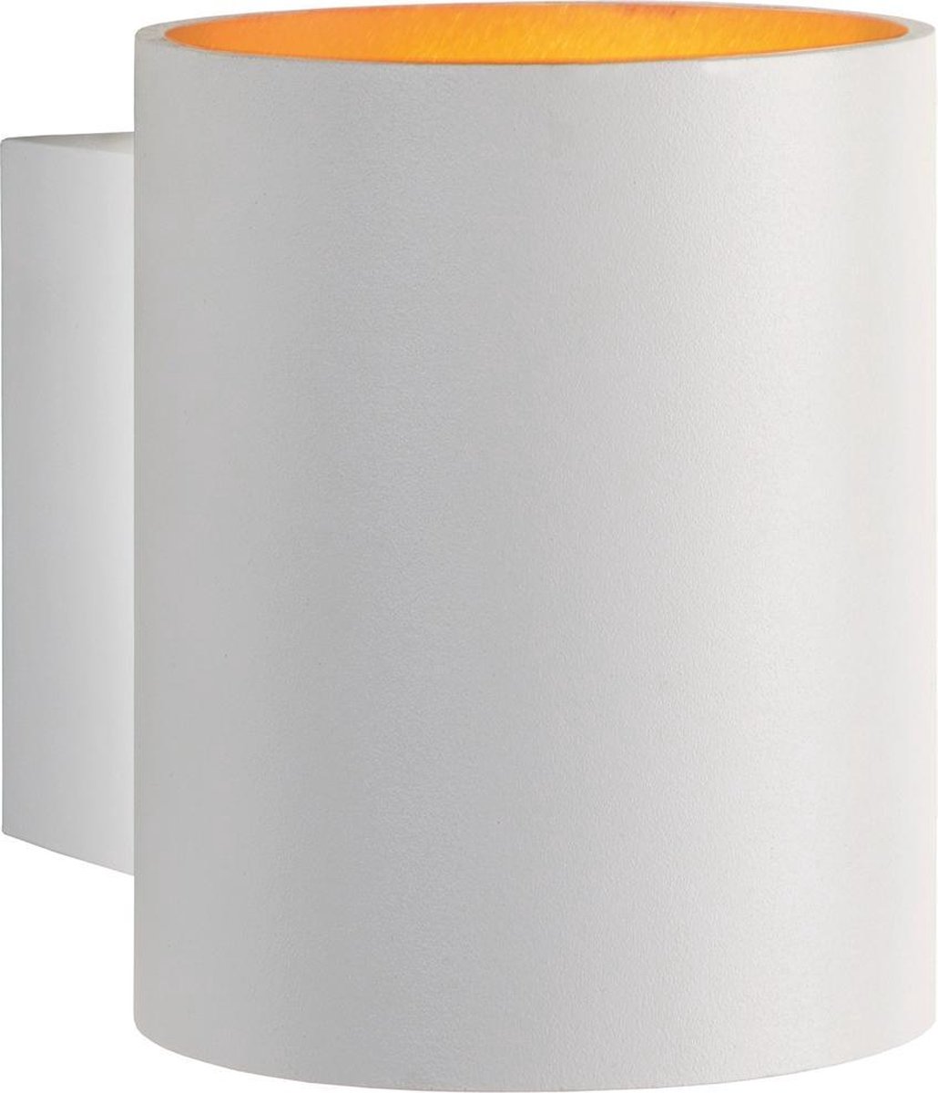 sticker kleding stof morfine Spectrum - LED wandlamp wit goud rond - G9 aansluiting - Excl. lichtbron |  bol.com