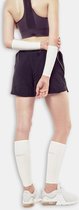 Artefit Compressie Kuit Sleeves – Compressie Kousen Voetloos - Compressie Sokken Hardlopen – 4x Langer Compressie - M - White