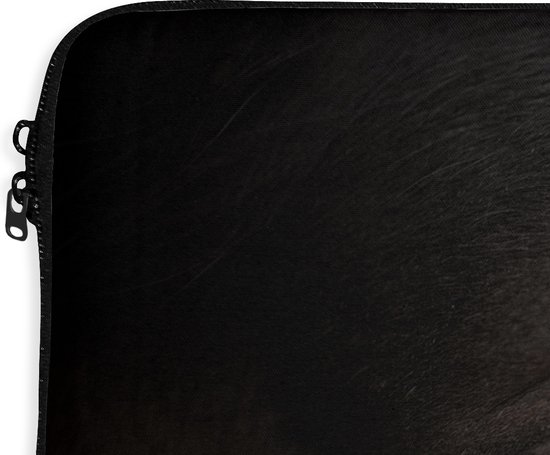 Pochette ordinateur 13 pouces 34x24 cm - Animaux from Close by - Pochette Macbook & Laptop Pochette gros plan oeil de cheval - Pochette ordinateur portable avec photo