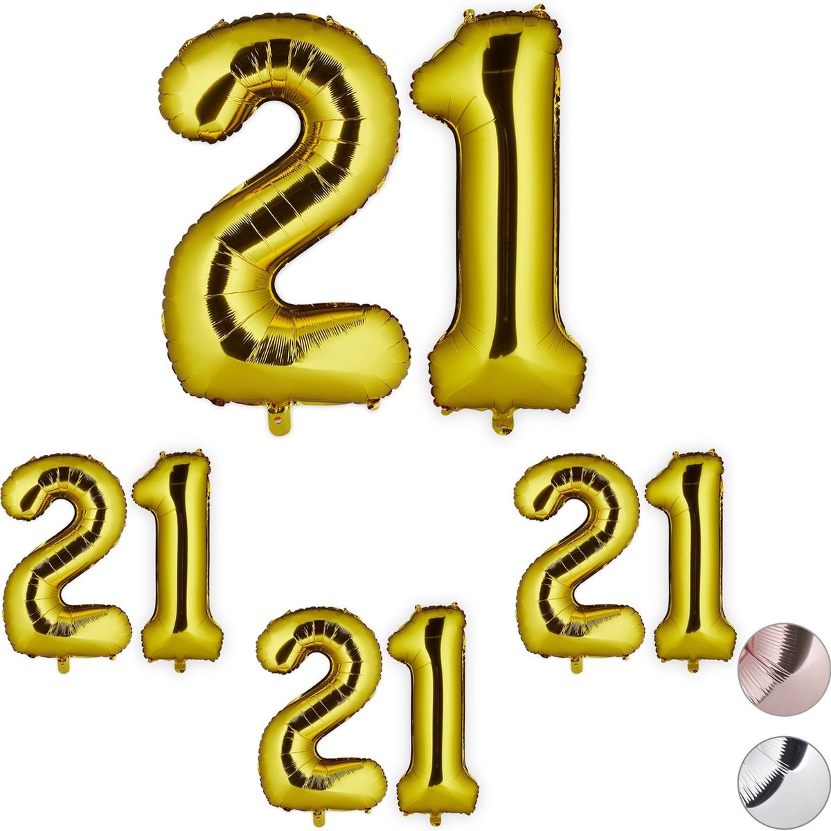 Folat 50 Jaar Jubileum Ballonnen Huwelijk Versiering 30 Cm 12 Stuks