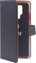 Celly - Huawei Mate 20 - Wally Bookcase Black - Openklap Hoesje Huawei Mate 20 - Huawei Case Black