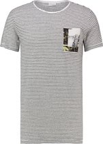 Purewhite -  Heren Regular Fit    T-shirt  - Wit - Maat S