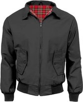 Harrington Jas - Grijze Jas - Heren Jassen zomer - Maat M