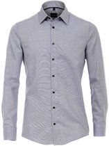 Venti Overhemd Heren Donkerblauw Strijkvrij Modern Fit - 44 (XL)