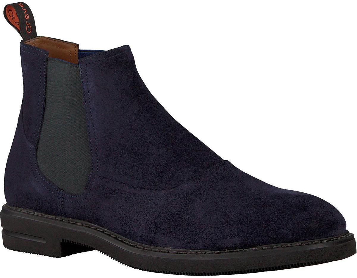Greve Heren Chelsea boots German - Blauw - Maat 42+ | bol.com