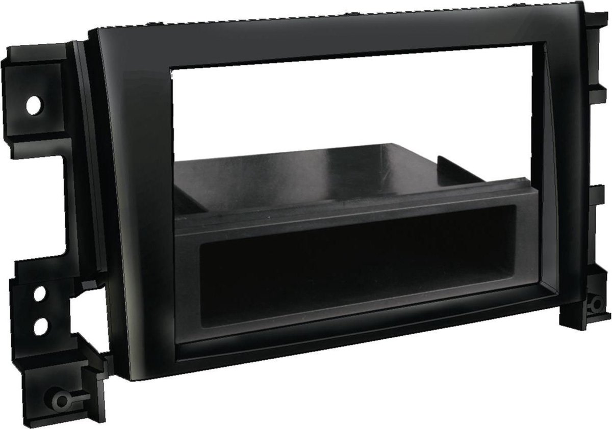 2-DIN Paneel geschikt voor Suzuki Grand Vitara 2006-2015 Kleur: Zwart