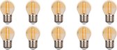LED Lamp 10 Pack - Facto - Filament Bulb - E27 Fitting - 4W - Warm Wit 2700K - BES LED