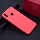 Voor Huawei Honor 8X Candy Color TPU Case (rood)