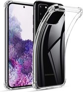 Samsung Galaxy S20 Plus - Anti -Shock Silicone Hoesje - Transparant