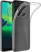 Hoesje Geschikt voor: Motorola Moto G8 Play - Silicone - Transparant