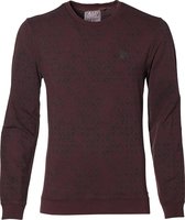 No Excess Pullover - Modern Fit - Bordo - L