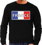Frankrijk / France landen sweater zwart heren XL