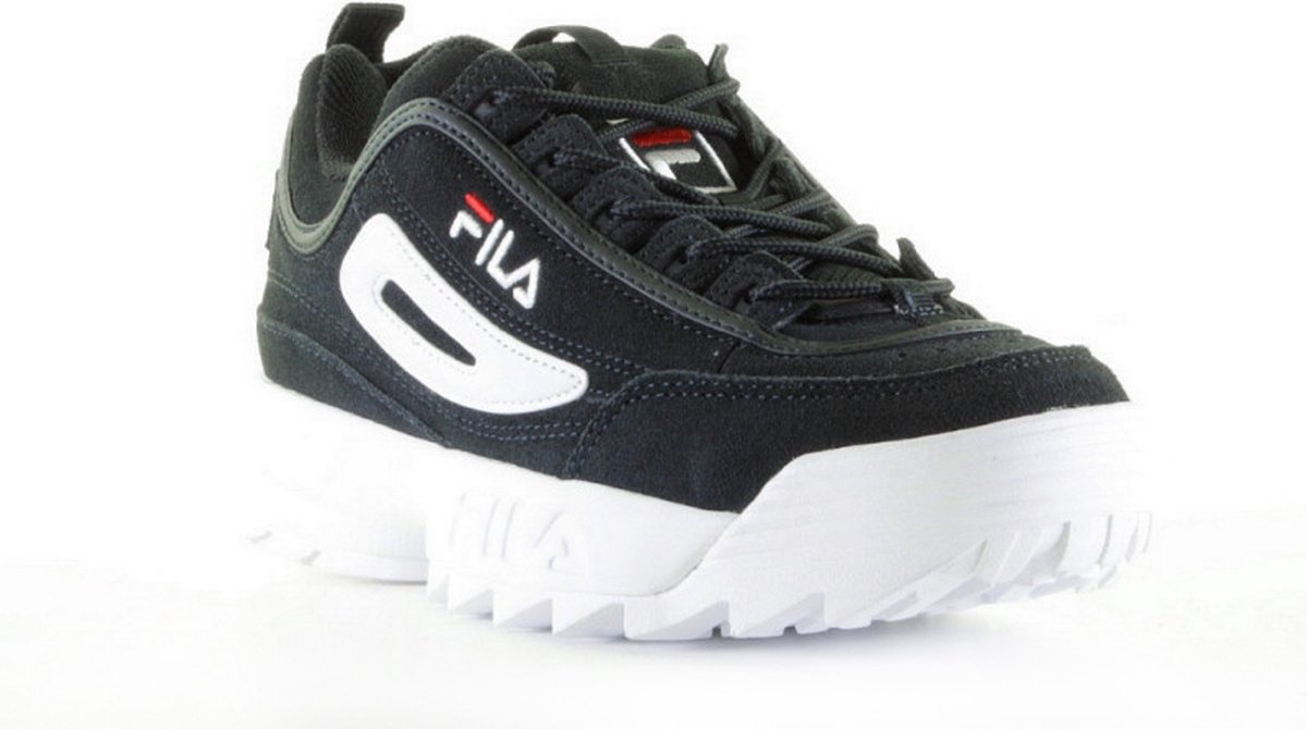 FILA Disruptor S Low Donkerblauw Heren Sneakers Blauw Wit | Kleur Blauw Wit|  Maat 42 | bol.com