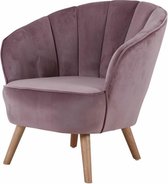 Sortio Home - Fauteuil Jasper - Roze - Velvet