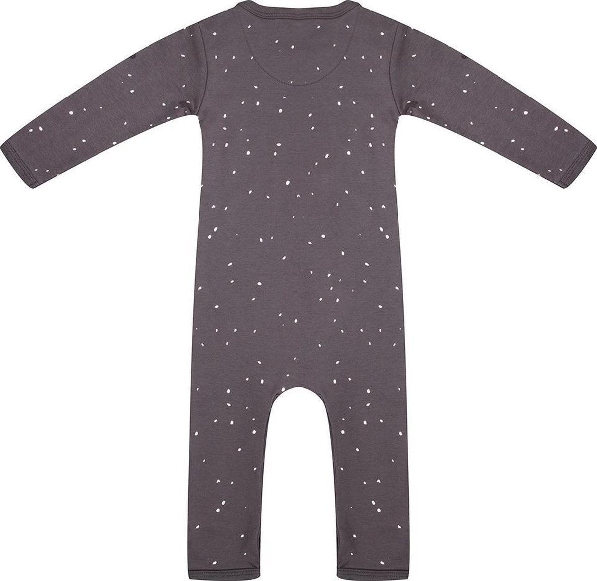 Little Indians Jumpsuit Dots Junior Katoen Grijs/wit Maat 80