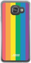 Samsung Galaxy A3 (2016) Hoesje Transparant TPU Case - #LGBT #ffffff