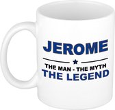 Jerome The man, The myth the legend cadeau koffie mok / thee beker 300 ml