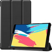 Case2go - Tablet Hoes geschikt voor Lenovo Tab M8 FHD Hoes - Tri-Fold Book Case - Zwart