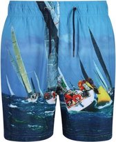 Regatta Zwembroek Mawson Ii Oceaan Heren Polyester Blauw Maat 3xl
