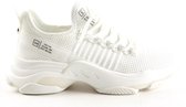 Dames Sneakers Steve Madden Mac White Wit - Maat 40