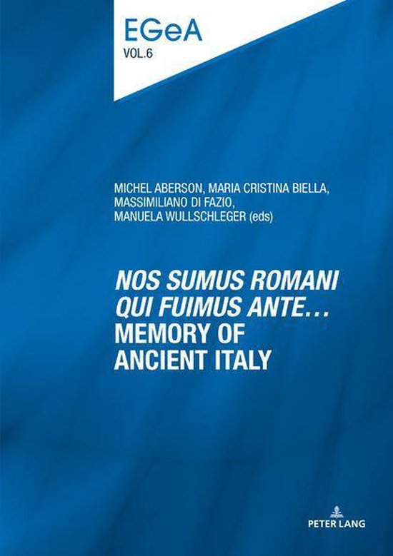 Etudes genevoises sur l’Antiquité 6 - «Nos sumus Romani  ... - cover