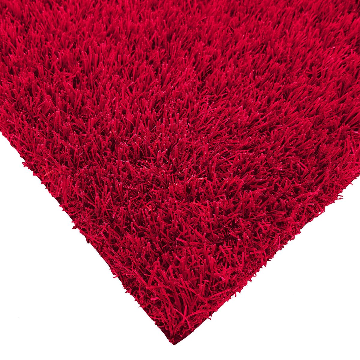 Kunstgras Tapijt RAINBOW Carmine Red - 2x10M - 25mm|artificial grass|gazon artificiel|rood|tuin|balkon|terras|kinderkamer|speelkamer|grastapijt|grasmat|buiten|binnen|kerst