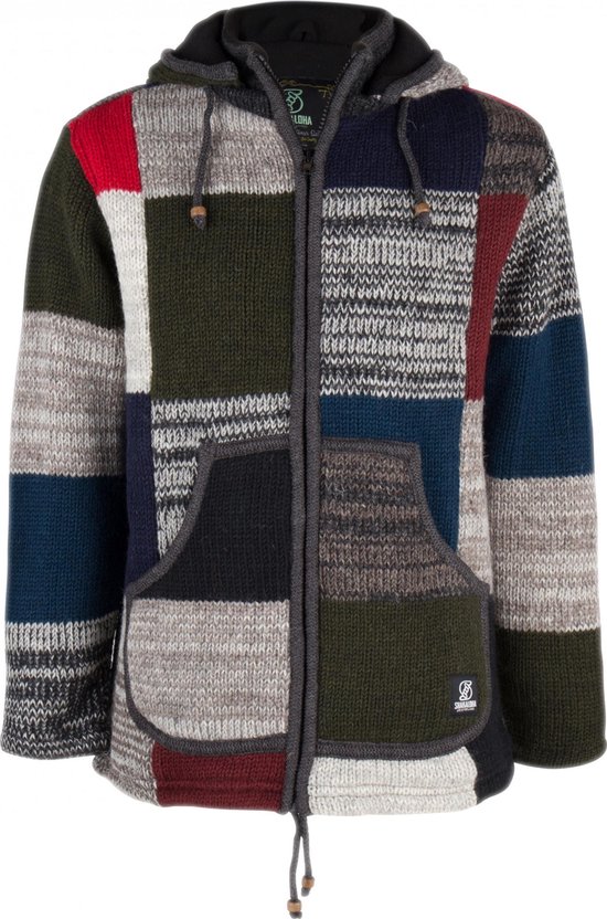Russell Collection Heren V-hals Gebreid Vest (Franse marine