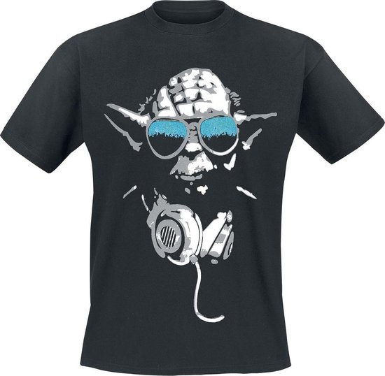 Star Wars - DJ Yoda T-Shirt Noir XL