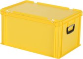 Koffer - Opbergbox - 600x400xH335mm - geel
