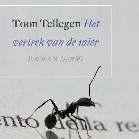 Het vertrek van de mier - cover