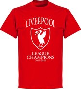 Liverpool Champions T-Shirt 2020 - Rood - M