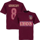 Olympique Lyon Gourcuff 8 Team T-shirt - Bordeaux Rood - XL