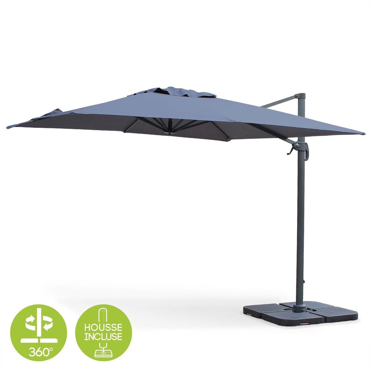 Vierkante parasol kopen | Grootste assortiment