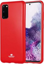GOOSPERY JELLY Full Coverage Soft Case voor Galaxy S20 (Rood)